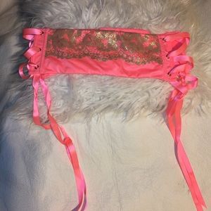 Victoria’s Secret coral waist corset. Sz M/L